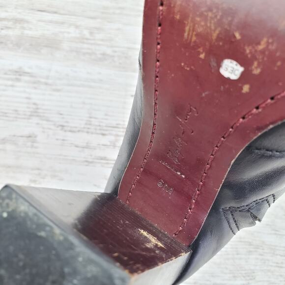 Elizabeth and James E Chaps Leather Bootie 6 - Picture 7 of 8